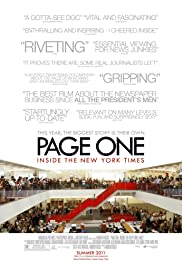 Page One, un año en The New York Times (2011) cover